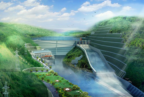 荣县老挝南塔河1号水电站项目